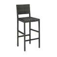 thumbnail image 2 of Riviera Outdoor Woven Bar Stool, 2 of 2