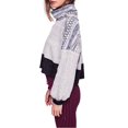 thumbnail image 3 of Free People Womens At the Lodge Pullover Sweater, Grey, Small, 3 of 3