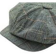 thumbnail image 4 of CoCopeaunts Newsboy Cap Unisex Women Men Fashion Casual Warm Plaid Octagonal Cap Autumn Retro Newsboy Hat Winter Beret Hat, 4 of 8