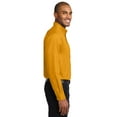 thumbnail image 3 of Port Authority Tall Long Sleeve Shirt (TLS608) Athletic Gold, 2XLT, 3 of 6