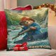 thumbnail image 4 of Paddington en Perú Fundas de almohada de terciopelo con tema, regalos de funda de almohada, decoración para el hogar, cojín de lanzar, regalo de cumpleaños para fans y parejas. 50cm x 50cm., 4 of 6