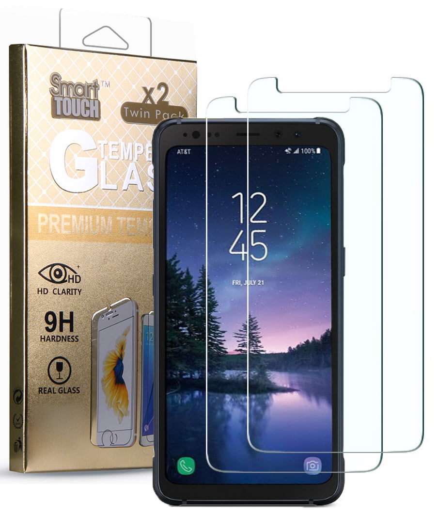 Tempered Glass for Galaxy S8 Active, 2X HARD CLEAR SCREEN PROTECTOR CRACK SAVER FOR SAMSUNG GALAXY S8 (SM-G892A) - Walmart.com