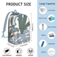 thumbnail image 5 of Unisex Vintage Boho Backpack, Bohemian Print Rucksack with Front Pocket, Durable Lightweight Daypack for School College Work Travel, Wonderful Gift, 5 of 5