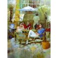 thumbnail image 2 of Zakrynycny, Viktor 19x24 White Modern Wood Framed Museum Art Print Titled - Nice Memories, 2 of 4