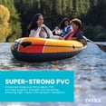 thumbnail image 4 of INTEX 66313EP Challenger 3 Inflatable Boat Set with 54" Oars, Pump, & Welded Oar Locks, 4 of 13