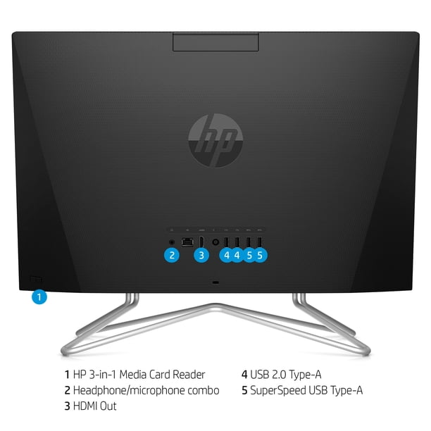 HP 22 All-in-One PC | Lab desktops for research centers - Walmart