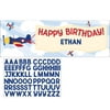 Lil' Flyer Airplane 20" x 60" Giant Party Banner with Sticker, Pack of 3