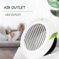 thumbnail image 3 of White Air Vent Grille, 4 Pcs Round Ceiling Diffuser, Plastic Air Vent Grille For Living And Business Rooms Ventilation, Kitchen, Bathroom, Toilet, Gar, 3 of 5