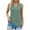Green, variant on Mrat Basic Knit Sleeveless Shirts Women's Fashion Short Sleeve V-Neck Tops Working Uniform Printing Pocket Blouse Tops V Neck Tank Tops for Women S-485 Green S