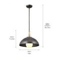 thumbnail image 5 of 52476WH Kichler Lighting Fira - 1 Light Pendant In Homestead Style-11.25 Inches Tall and 14 Inches Wide-White Finish, 5 of 6