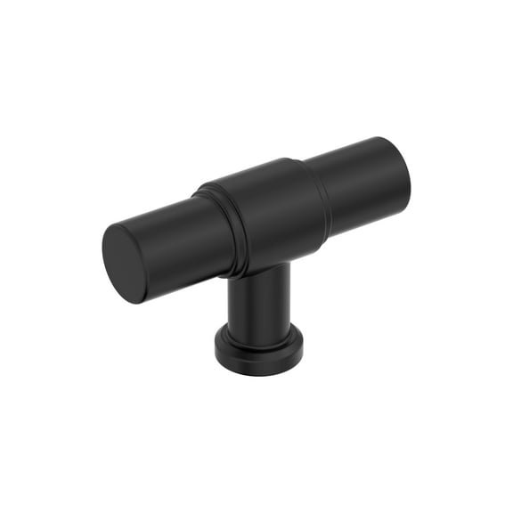 Amerock Faircrest 2 inch (51mm) Length Matte Black Cabinet Knob