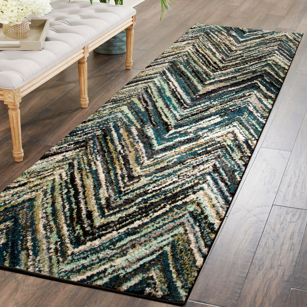 Superior 8mm Pile Height, Durable, Fashionable Avril Area Rug, 2'7" x 8