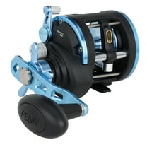 PENN Warfare II Level Wind Conventional Fishing Reel, Right-Handed, 15 Size Reel