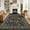 black, variant on GlowSol Animal Print 2x6 Runner Rug, Washable Soft Non Slip Modern Kitchen Rugs, Low Pile Non Shedding Indoor Throw Carpet for Entryway Laundry Bedroom Bathroom, Green