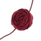 thumbnail image 4 of Collar Choker Ajustable 1 Pc Único Elegante Rosa Delicado Pulsera Floral para Mujeres Rojo Vino, 4 of 6