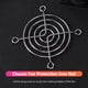 thumbnail image 4 of Parrillas De Ventilador De Pc 5pcs PC Case Fan Grills Computer Cooling Fan Finger Guard Protector (60mm), 4 of 6