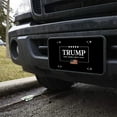 thumbnail image 5 of Trump License Plate Durable Make America Great Again Decorative  Car License Plate Cover for Men Women Boys Girls Fans 12 X 6 Inch, 5 of 11