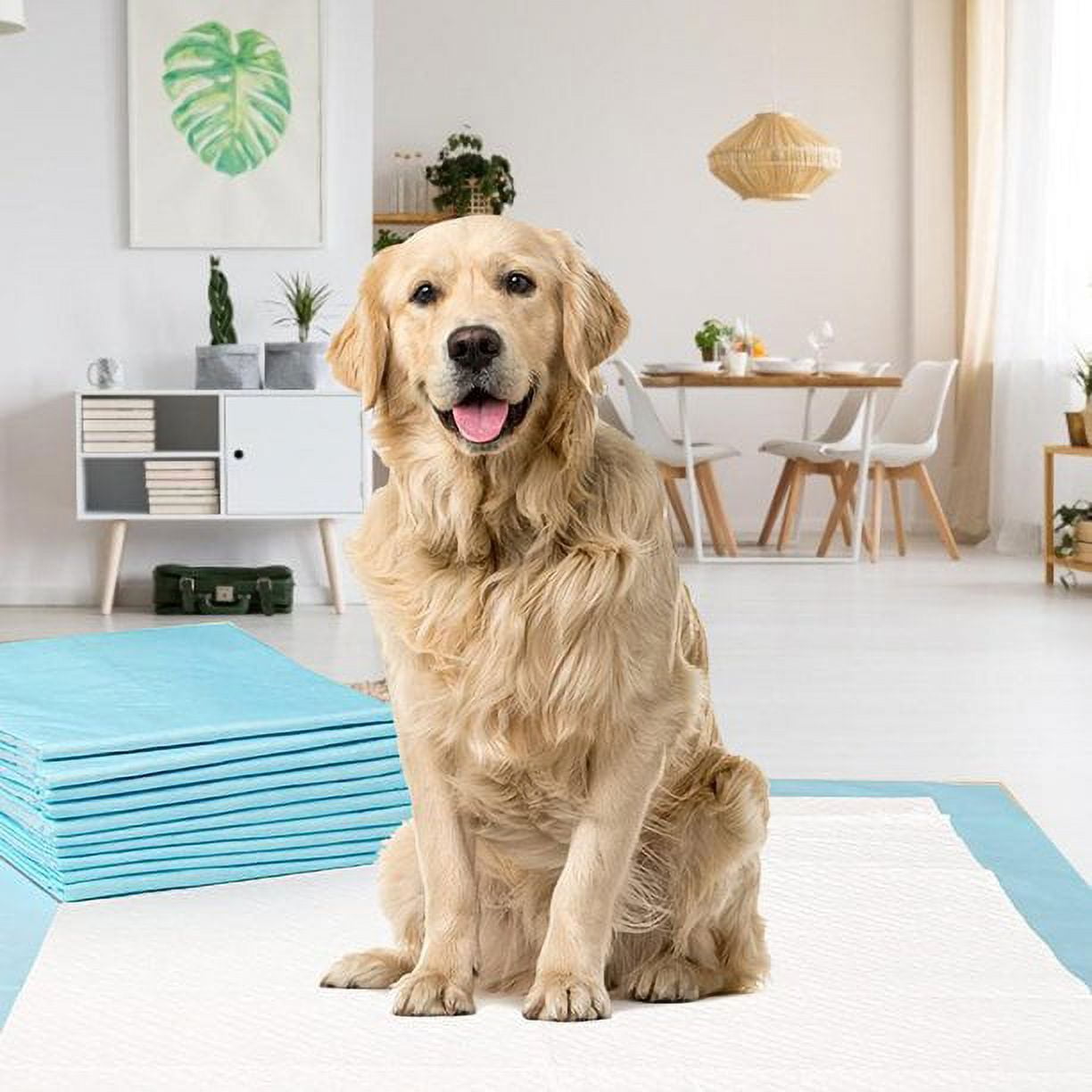Extra Large Pet Training Pads Leak-Proof and Super Absorbent Dog Pee Pads, Disposable Fast Drying Pet Diaper For German Shepherd And Golden Retriever Mountain Dogs
