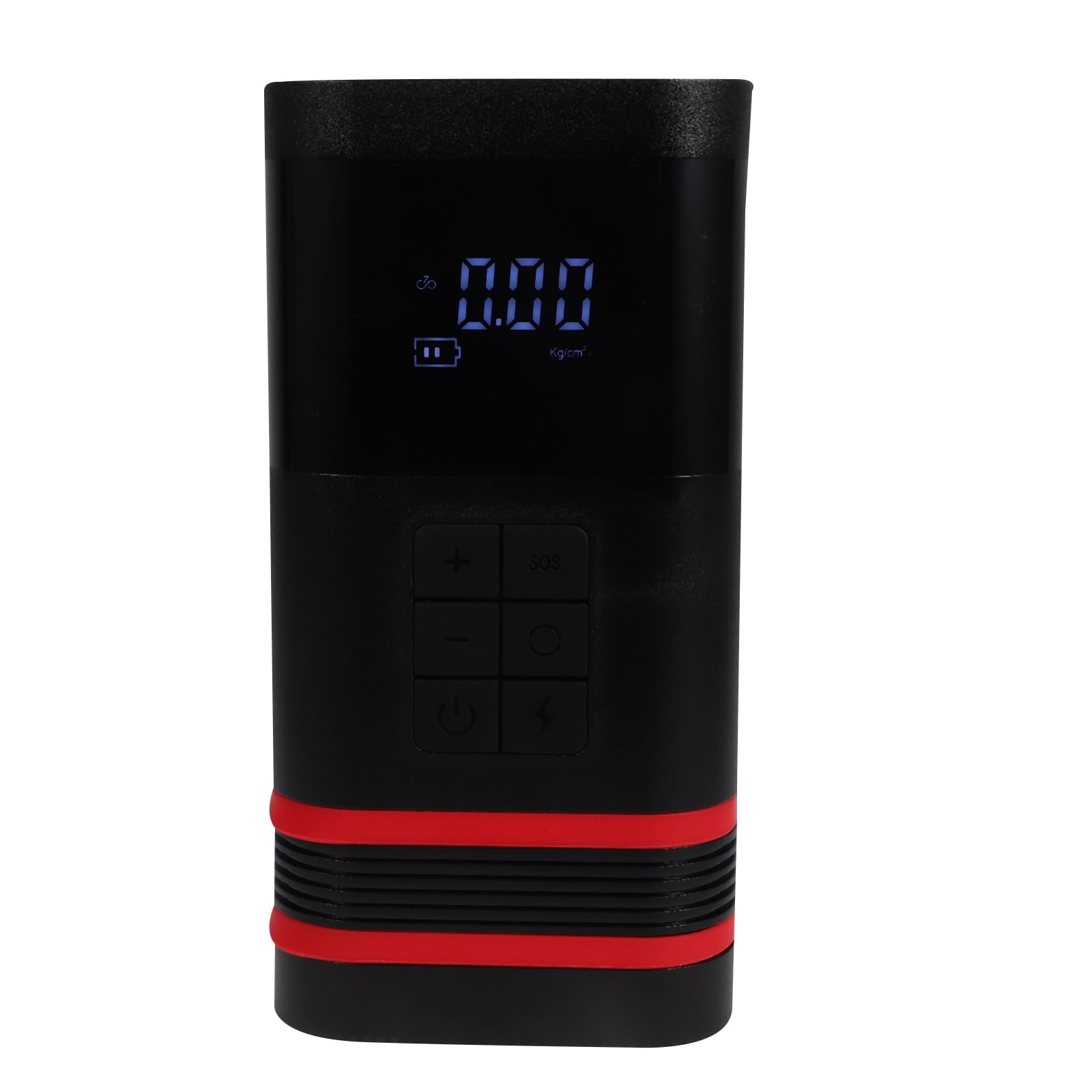 Phenofice Portable Car Jump Starter with Flashlight for Safe Reliable Car Use Lightweight ABS Black 12V