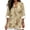 Bamboo Sketch, variant on Workout Tops Cotton Linen Summer Tops Blue Toile Landscape Print Side Button Curved Hem Long Sleeve Tops for Women for Vacation, Size Medium