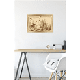 thumbnail image 6 of Pokémon - Pikachu Sepia Wall Poster, 14.725" x 22.375" Framed, 6 of 6