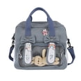 thumbnail image 2 of Bsvklp Mochila Kawaii Estudiantes Japoneses Mochila Jk Girl Messenger Bags (Azul) Bsvklp Para estrenar, 2 of 9