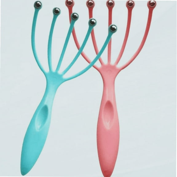 Scalp Massager, Handheld Head Massager Scalp Stress Relax, Tingler Head Massager for Hair Growth Stimulator, 2-Pack