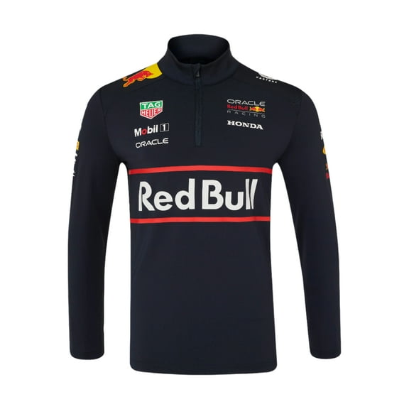 Red Bull Racing F1 2025 Team 1/4 Zip Mid Layer - Navy