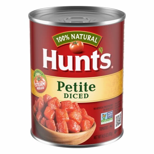 Hunt's Petite Diced Tomatoes 14.500 OZ - Pack of 2