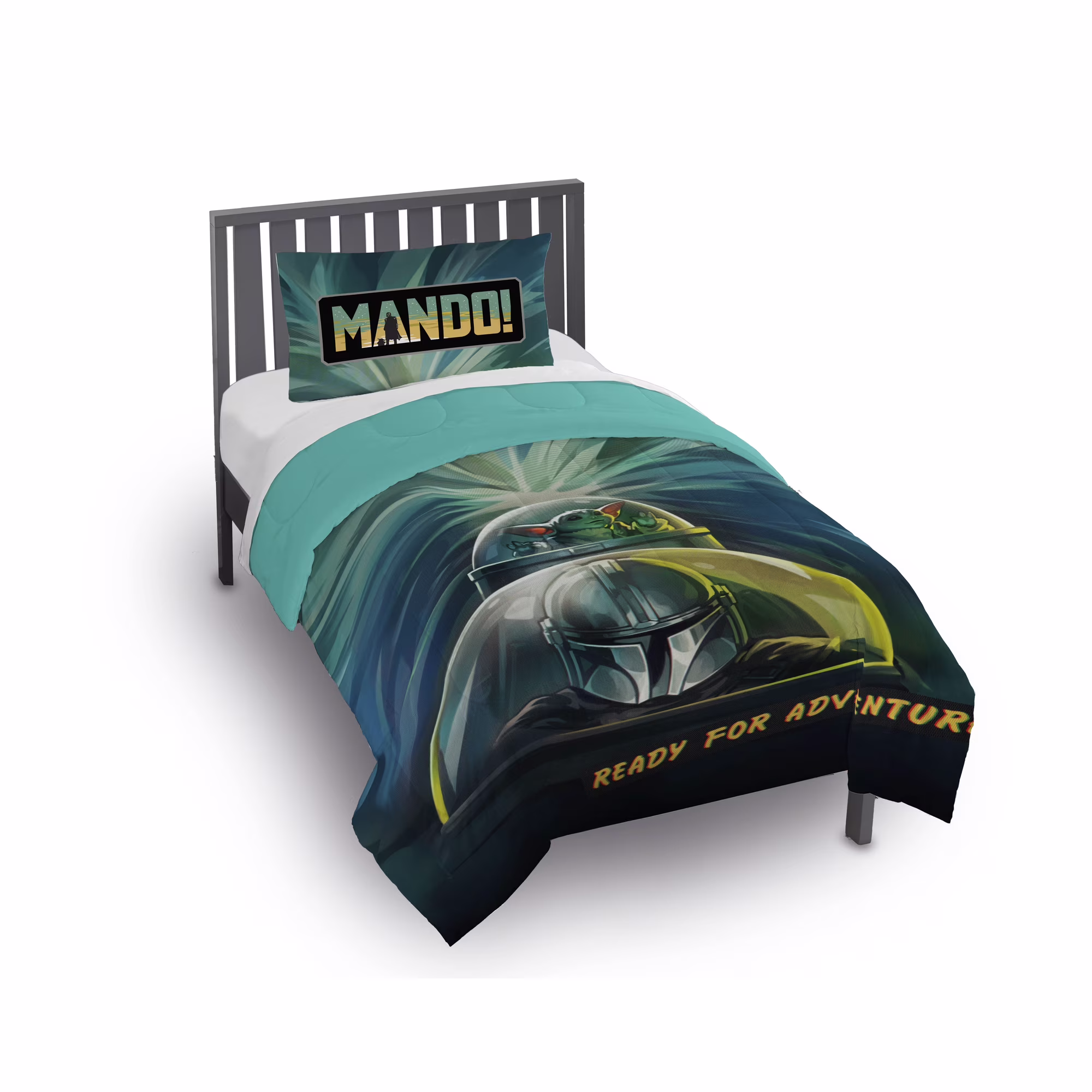 Mandalorian Ensemble douillette et taies d’oreiller pour lit queen