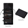 thumbnail image 5 of Vaupan Four in One Cosmetic Bag, Black Travel Bag, Portable Detachable Multifunctional Folding Storage Bag Including Cosmetics, Travel Gadgets Shampoo Toiletries Removable Storage Container (Black), 5 of 7