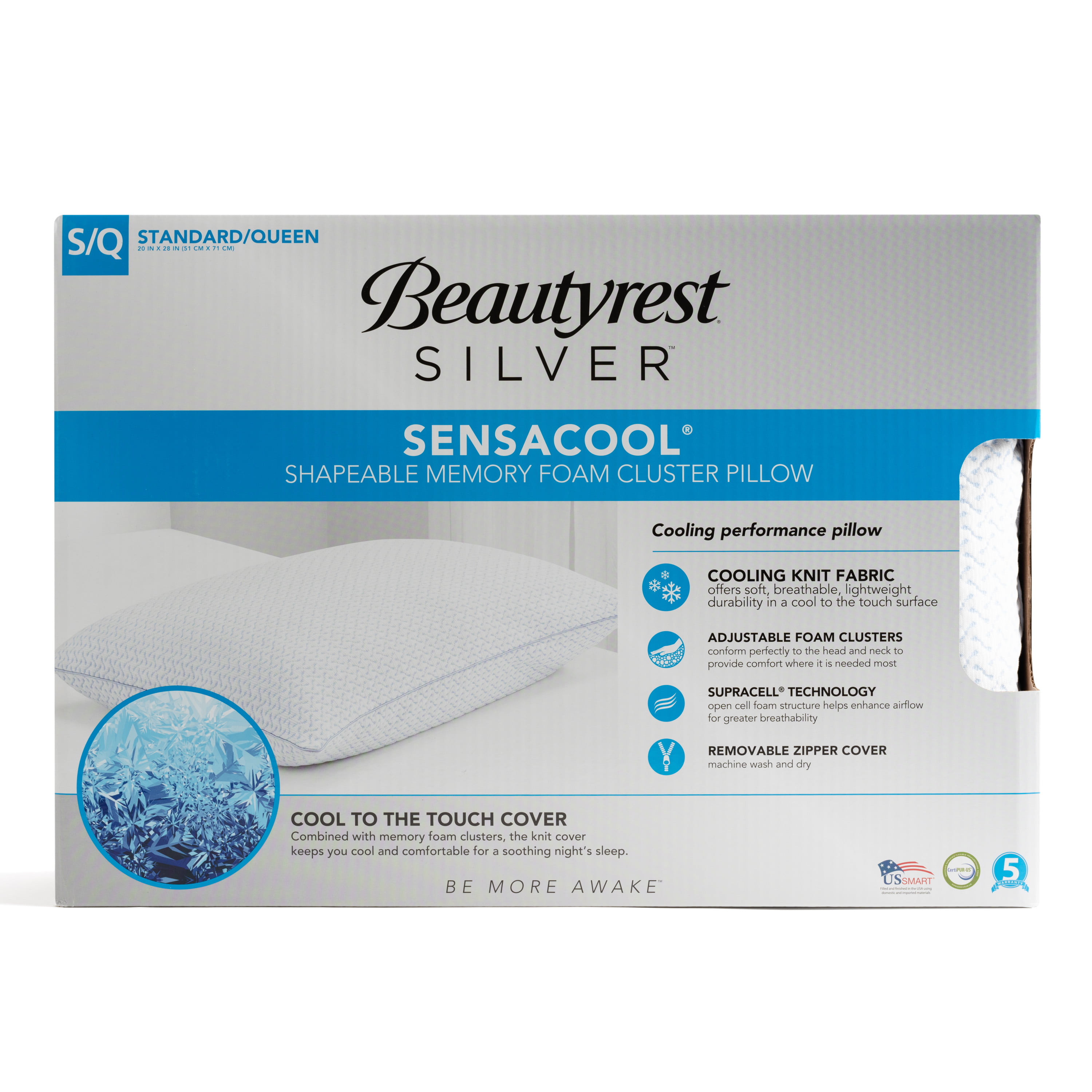 Beautyrest Silver SENSACOOL Shapeable 