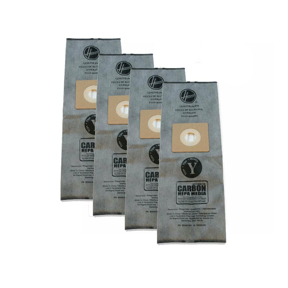 Hoover Type Y Carbon Activated HEPA Vacuum Bags 902481001 