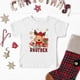 thumbnail image 4 of Camiseta con estampado de ciervo para niños, hermano mayor y hermana pequeña, fiesta de Navidad, atuendo para niños y niñas, camiseta de vacaciones para hermanos, camiseta de manga corta para niños, 4 of 5