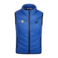 thumbnail image 4 of Hicidod Boys Heated Vest Waterproof Lightweight Electric Heated Vests Fashion Solid Zip Up Sleeveless Unisex Down Jackets, 4 of 6