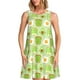 thumbnail image 1 of Disketp Avocado And Toast para Vestido sin Mangas para Mujeres, Vestidos de Verano para Mujeres, Casual y Holgado para la Playa, 1 of 7