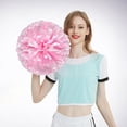 thumbnail image 1 of Boreal Craft Party Dress for Women Elegant 2PCS Cheerleaders Handheld Color Flower Sports Activities Performance Cheering Supplies Round High Density Color Strip Lightweight Double Finger Ring Buckle, 1 of 3