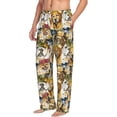 thumbnail image 6 of Hirioo Watercolor Dogs for Women's PJ Pajama Pants Sleep Pants Women's Home Trousers with Pockets,S-3XL-Large, 6 of 6