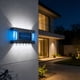 thumbnail image 1 of Apliques solares de pared para exteriores con sensor de movimiento, iluminación LED de seguridad impermeable para jardín, exterior de villa e iluminación ambiental de la entrada de la casa., 1 of 6