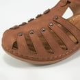 thumbnail image 3 of Ablanczoom Womens Sandals Closed Toe Ankle Strap Comfort Summer Flats Sandals for Women Shoes, 3 of 7