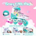 thumbnail image 3 of Patines en línea SULIFEEL Rainbow Unicorn para niños, 4 tallas, iluminados, 3 of 8