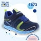 thumbnail image 3 of Zapatos TSUKIHOSHI VELOCITY para niños con cierre de correa, azul marino y azul, 3 Li, 3 of 6