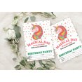 thumbnail image 4 of Darling Souvenir White Birthday Invitation Card Printable Elegant Fill or Write In Blank Party Invites 28 Pcs 5 x 7 Inches, 4 of 5