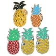 thumbnail image 1 of 5 broches de frutas originales y encantadores, estilo veraniego, pequeños, frescos, con forma de piña goteando aceite. Diseño aleatorio., 1 of 8