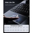 thumbnail image 4 of HOU Magnetic Keyboard Case for iPad 11 (A16)/10, 135&deg; Wider Adjustable Tilt, Smooth AG-Glass Touchpad, 12 Shortcut Key Combinations, 7-Color Back, 4 of 8
