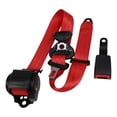 thumbnail image 2 of Cinturón De Seguridad De Coche De 3 Puntos, Cinturón De Seguridad Retráctil Automático Para Autobuses Go Kart, Rojo Sunnimix Cinturones de seguridad para automóviles, 2 of 8