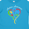 thumbnail image 4 of Inktastic Autism Awareness Heart Ribbon and Puzzle Pieces Boys or Girls Toddler T-Shirt, 4 of 5