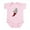 Petal Pink, variant on CafePress - Athlete Body Suit - Baby Light Bodysuit, Size Newborn - 24 Months