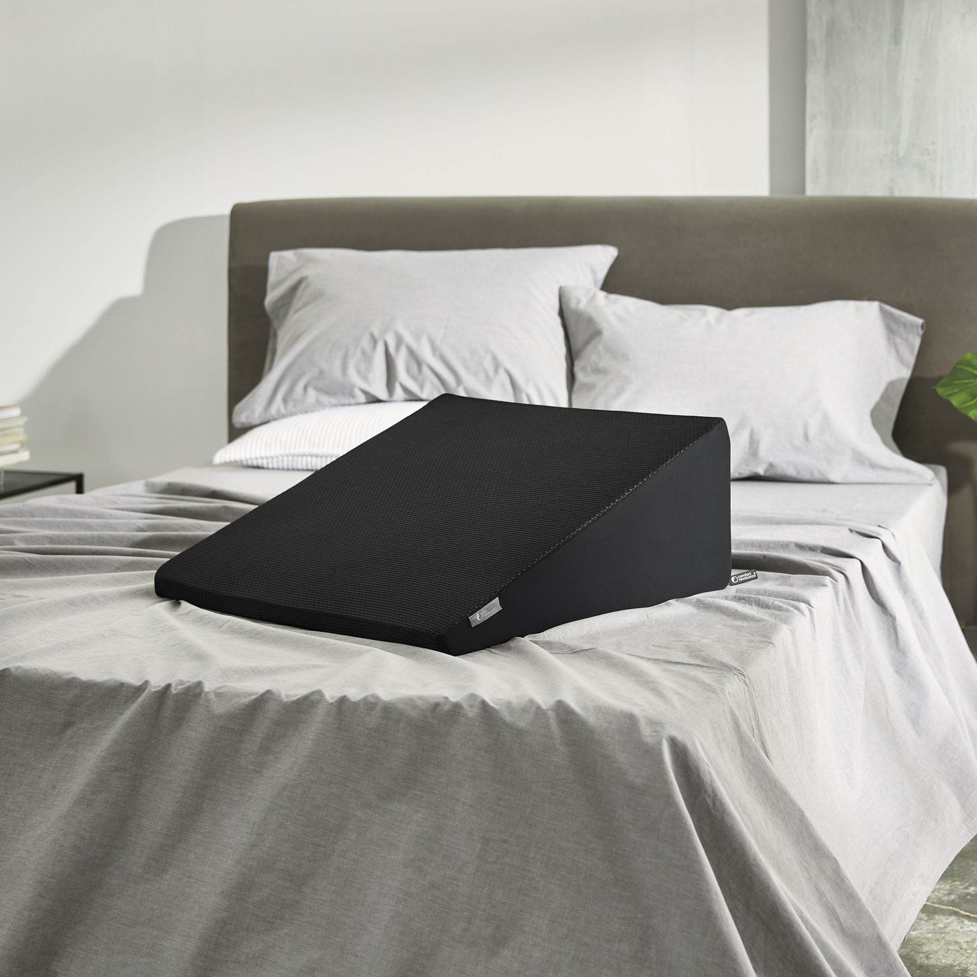 Comfort Revolution Hydraluxe+ React Cooling Memory Foam Wedge Pillow