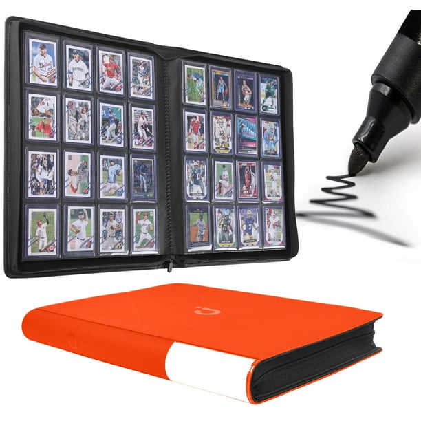 Carpeta D DACCKIT Toploader modelo A, con capacidad para 640 tarjetas